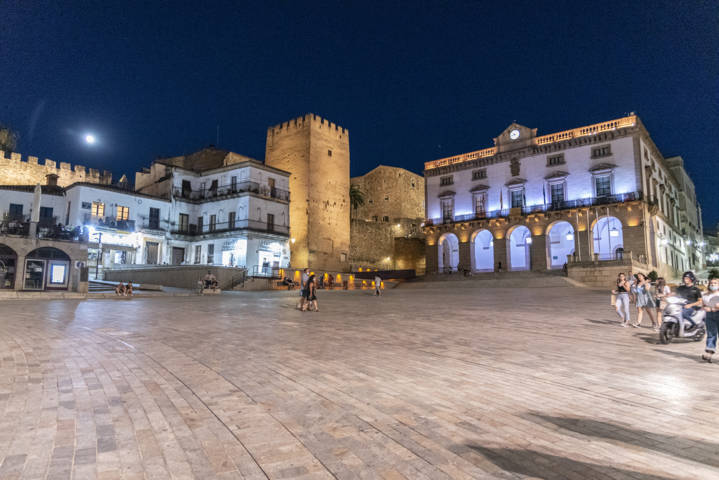 07 - Caceres - ciudad - Plaza Mayor